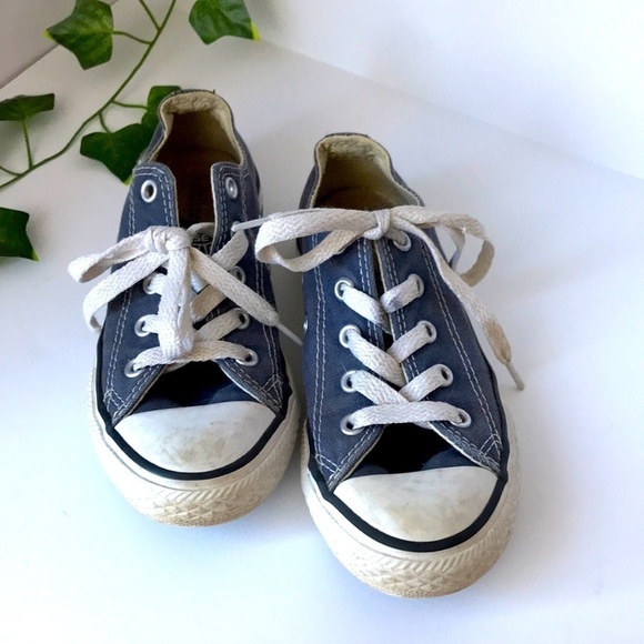 Converse Other - 💜 3 for $20! Dusty Blue Kids toddler converse all stars low tops